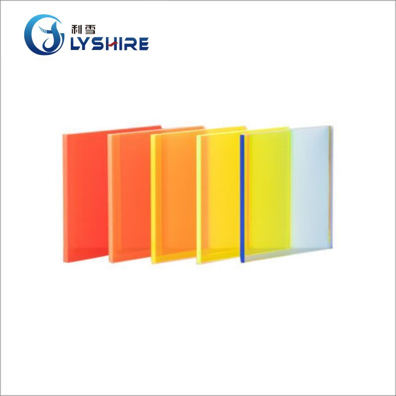 Colored Translucent Acrylic Board