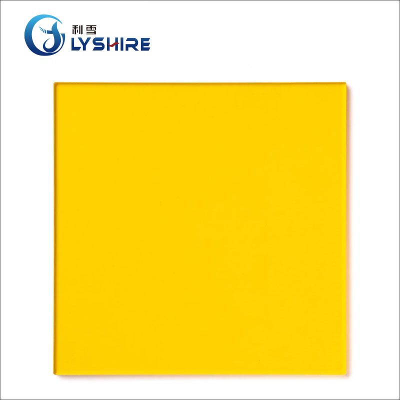 Thermoplastic Colored Opaque Acrylic Sheets