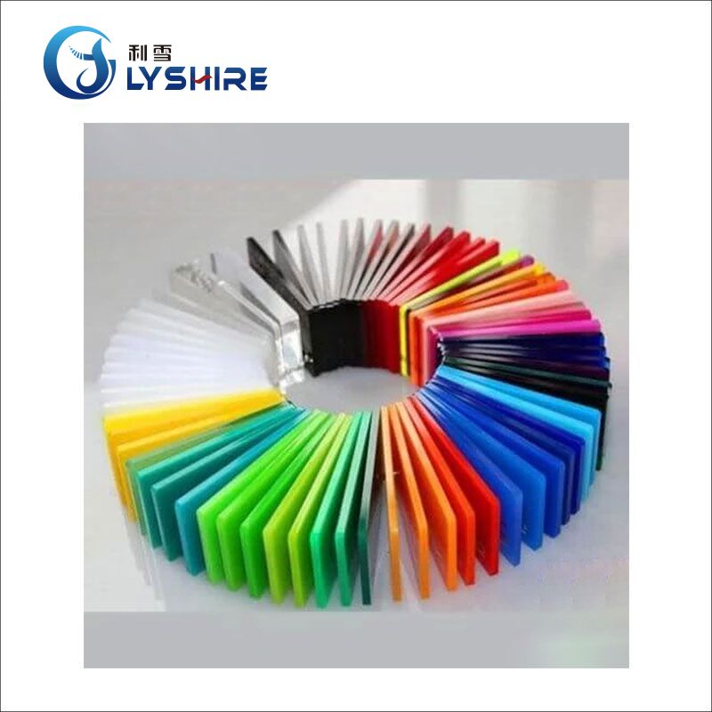 Translucent Colored Transparent Acrylic Sheet