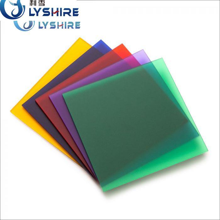 Transparent Colored Plexiglass Sheet