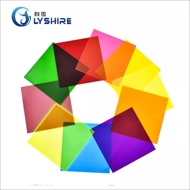 Transparent Colored Polymer Sheet