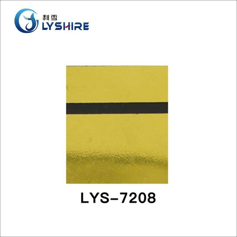 UV Resistant Glossy Glod Plastic ABS Sheet