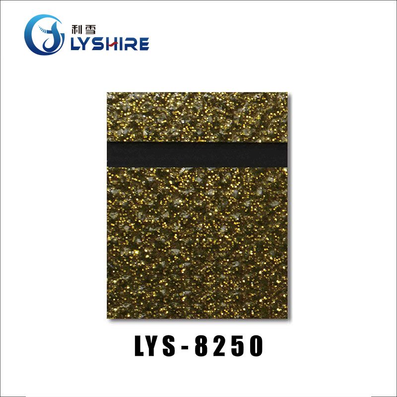 UV Resistant Textured Gold ABS Thermoform Plastic Sheet